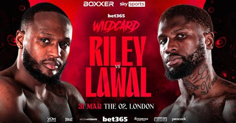viddal riley vs mikael lawal where to watch
